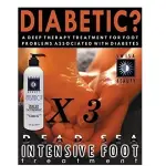 LOT OF 3 units Swisa Beauty Dead Sea Intensive Diabetic Foot Care Lotion