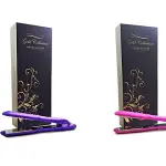 ISO Beauty Gold Collection Titanium Hair Straightener Flat Iron W/ Temp Control