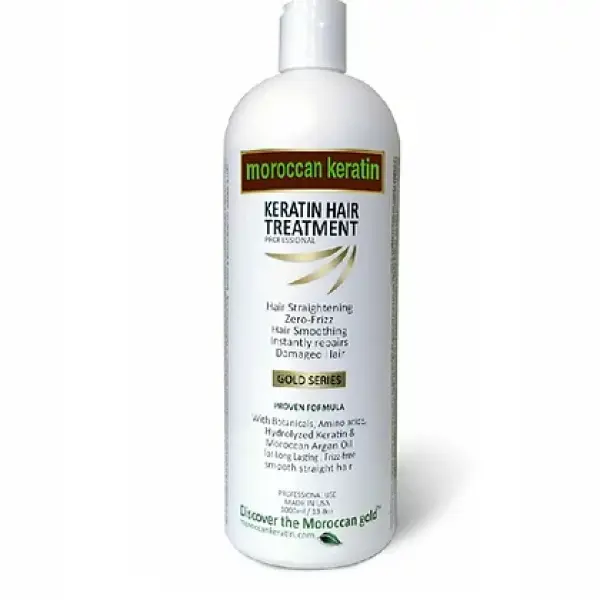 Gold Series Keratin Blowout Hair Treatment Proven Fast Formula 1000ml