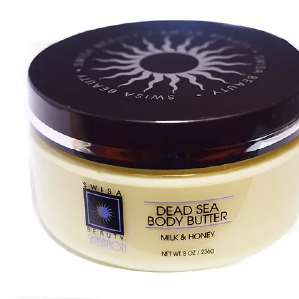 Swisa Beauty Dead Sea Body Butter Great As a Skin Moisturizer After Tan Salon